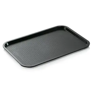 Plate WAS DE1239223455 45.5×35.5×2 cm Grey Polypropylene