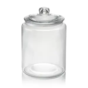 Uzglabāšanas trauks WAS DE1231784006 — 6 l stikla trauks ar vāku, 20 cm