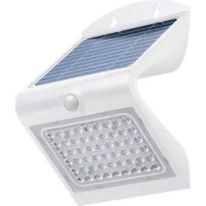 Солнечный настенный светильник LED WENTRONIC Goobay 77441, 4W, белый, датчик движения