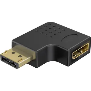 DisplayPort cable adapter WENTRONIC Goobay 77132 — DisplayPort male to DisplayPort, black