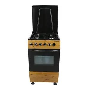 Газовая плита SCHLOSSER FS4406MAZL с 4 конфорками и электрической духовкой