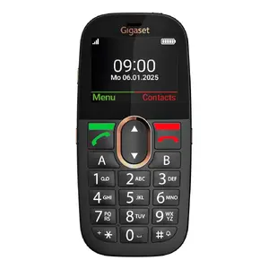 Senior mobile phone Gigaset GL695 — 2.31" (5.87 cm) display, 240×320, Single SIM, 4G, 2 MP camera, 1400 mAh, Black