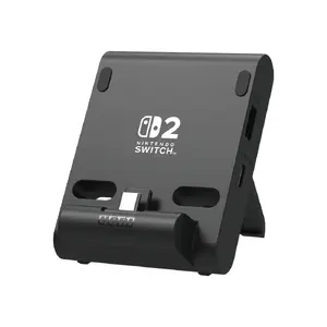 Lādēšanas sistēma Hori Dual USB PlayStand Nintendo Switch 2 Melns
