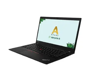 Восстановленный ноутбук Upcycle IT Lenovo ThinkPad T14s Gen 2 Intel Core i5-1135G7 14" Full HD 16 ГБ ОЗУ 256 ГБ SSD Windows 11 Pro Черный