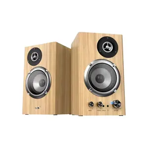 Stereo speakers Genius SP-HF1812BT Light Brown 50W, Bluetooth 2.0-channel wired input