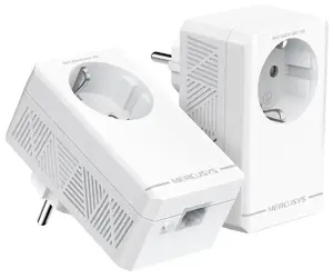 Mercusys MP500P KIT AV1000 Powerline Adapter 1000 Mbit/s Ethernet LAN Type F 2 pc(s) White