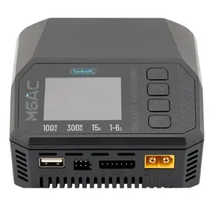 Lādētājs TOOLKITRC M6AC — AC 100W / DC 300W, viedais akumulatoru un barošanas iekārtu lādētājs