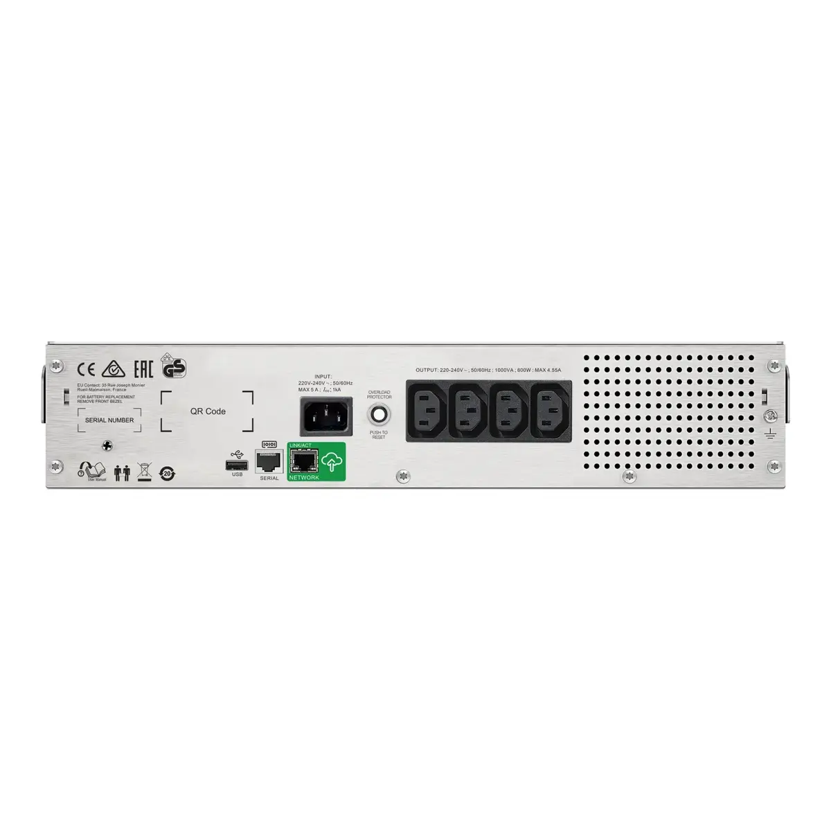 APC Smart SMC1000I-2UC ИБП 1000ВА 600Вт Photo 3