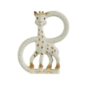 Košļājamā rotaļlieta Sophie La Girafe gumijas 200318 – lateksa, bēša, piemērota no 0 mēnešiem