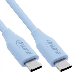USB cable InLine 35891B 1m USB C USB 2.0 Blue