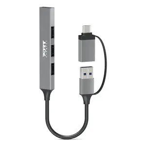 USB Hub Port Designs 900160 USB Type-C 5000 Mbit/s Silver