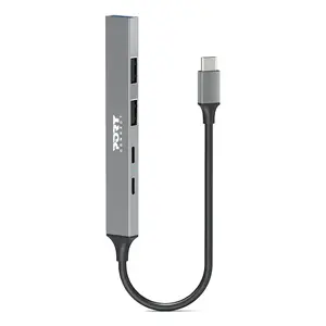 USB Hub Port Designs 900163 Type-C 5000 Mbit/s Silver