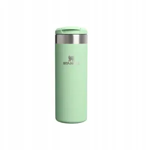 Thermos mug STANLEY AEROLIGHT 470 ml, light green, insulated travel cup