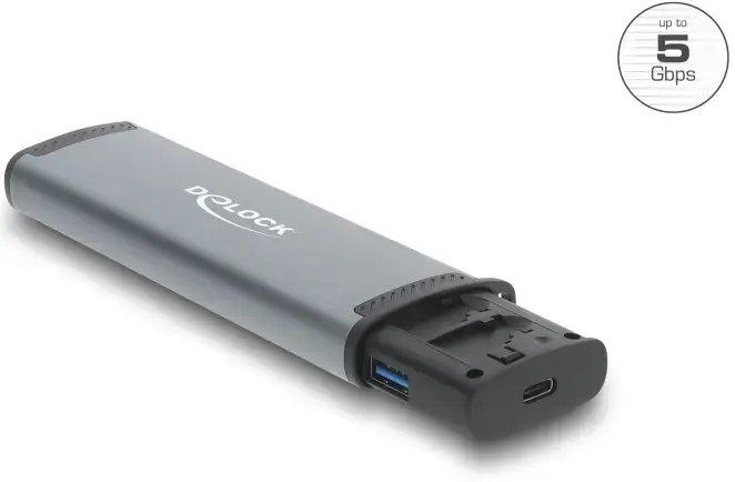 DELOCK USB 5 Gbps karšu lasītājs SD/MicroSD Photo 2