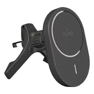 Mobile phone holder SBS PUSH2QIMAGBLK Black for Car