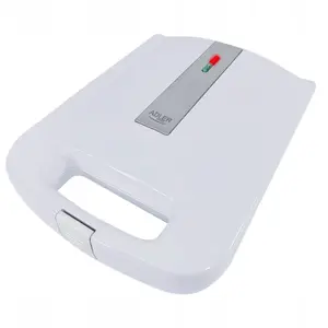 Sandwich Maker Adler AD 3055 – 2-slice capacity, non-stick plates, white