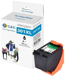 Картридж G&G XL совместимый с HP 301XL CC563EE Черный