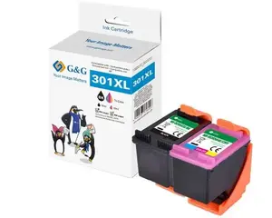 Картриджи (2 шт.) G G 15116 Совместимые High (XL) Yield Чёрный Голубой Пурпурный Жёлтый для HP