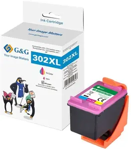 Картридж G&G XL совместимый с HP 302XL F6U67AE Черный
