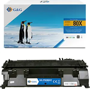 Тонер G&G XL-Toner совместимый с HP CE505X CF280X Canon 719H 6000 страниц Черный