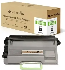 Тонер G&G Reborn TN-3480 12000 страниц Черный