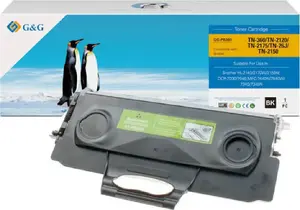 Тонер G&G XL совместимый с Brother TN-2120 2600 страниц Черный