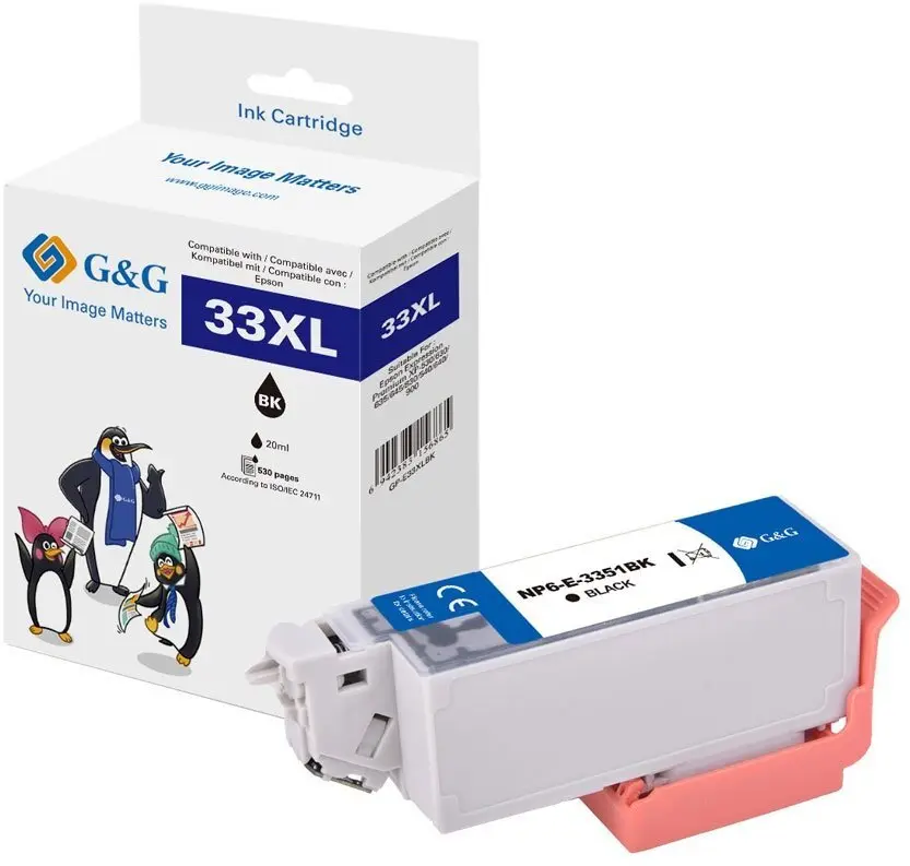 Kārtridžs G&G XL saderīgs ar Epson