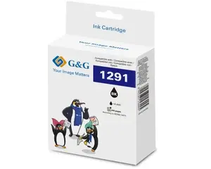 Ink Cartridge G&G 14630 Compatible Standard Yield Black for Epson, 15 ml, ~440 pages