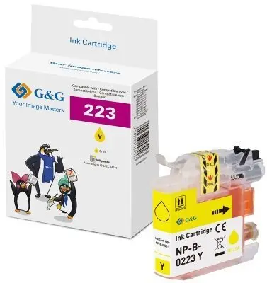 Kārtridžs G&G LC-223Y Dzeltenais, 14523, 6942383157923