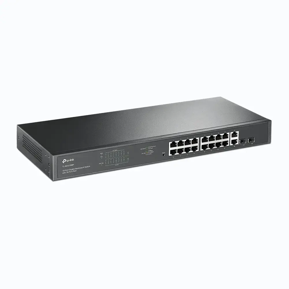 Неуправляемый коммутатор TP-Link TL-SG1218MP Photo 2