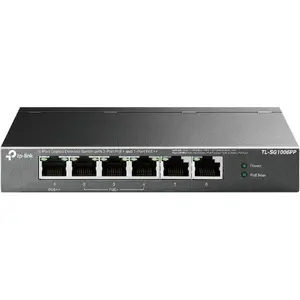 Unmanaged Switch TP-Link TL-SG1006PP 6-Port Gigabit 3-Port PoE+ 1-Port PoE++