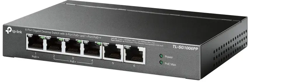 Неуправляемый коммутатор TP-Link TL-SG1006PP Photo 2