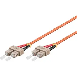 Microconnect FIB222010-2 InfiniBand fibre optic cable 10 m SC Orange OM2