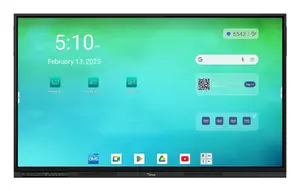 Интерактивная доска Optoma 3753RK 75 Дюймов 4K Ultra HD Сенсорный экран Черный