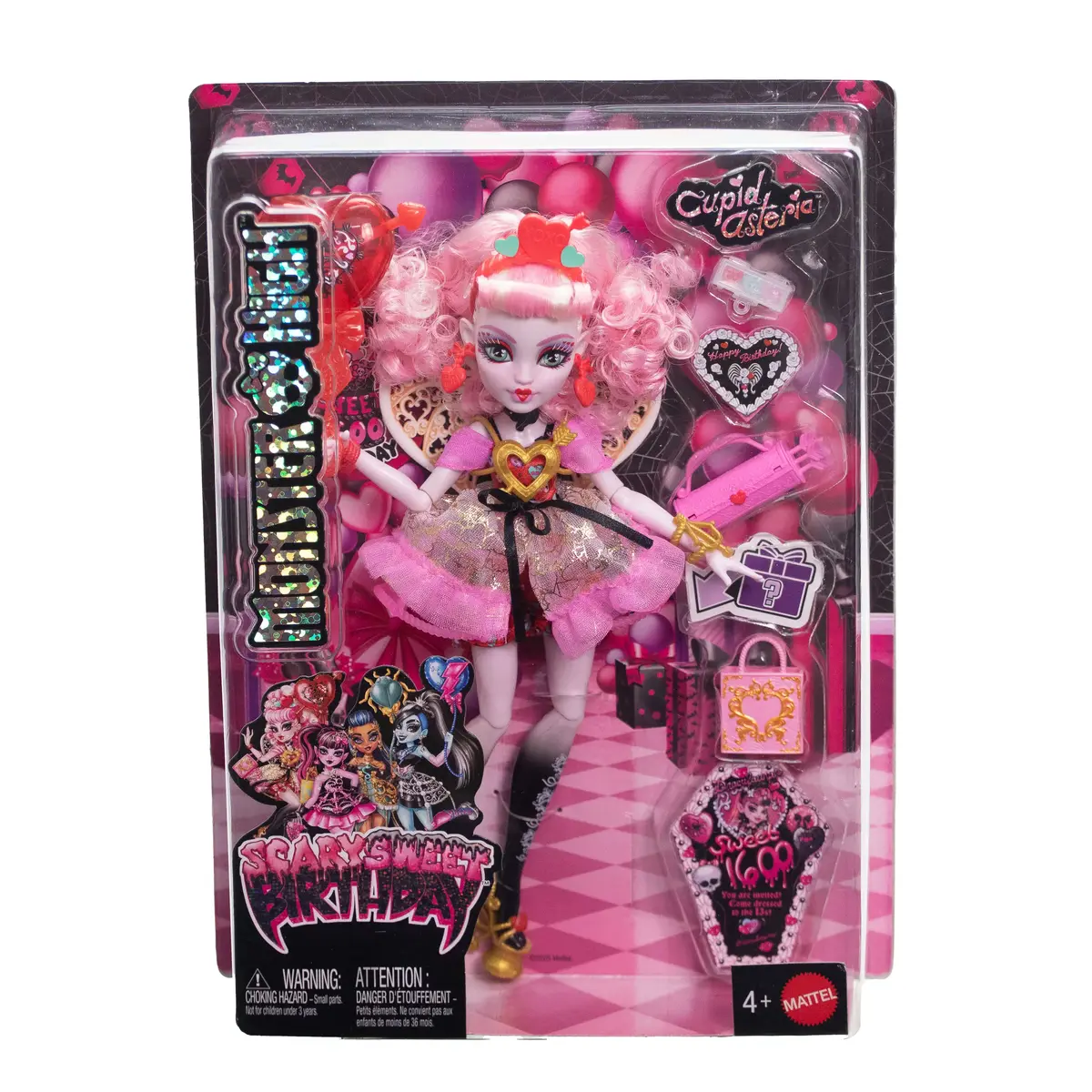 Lelle Monster High Scary Sweet Birthday Cupid Asteria Photo 9