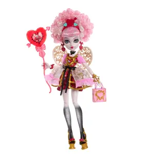 Monster High Scary Sweet Birthday Cupid Asteria Modes lelle sieviešu daudzkrāsaina audums plastmasa 4 gadi