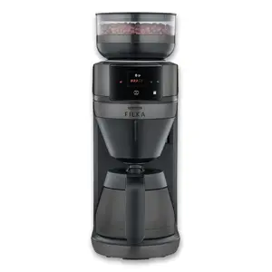 Drip coffee maker SEVERIN KA 4855 fully-auto with built-in grinder 1520 W thermos carafe black stainless steel