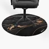 Arozzi Zona Round Floor Pad — melns/zelta Photo 3
