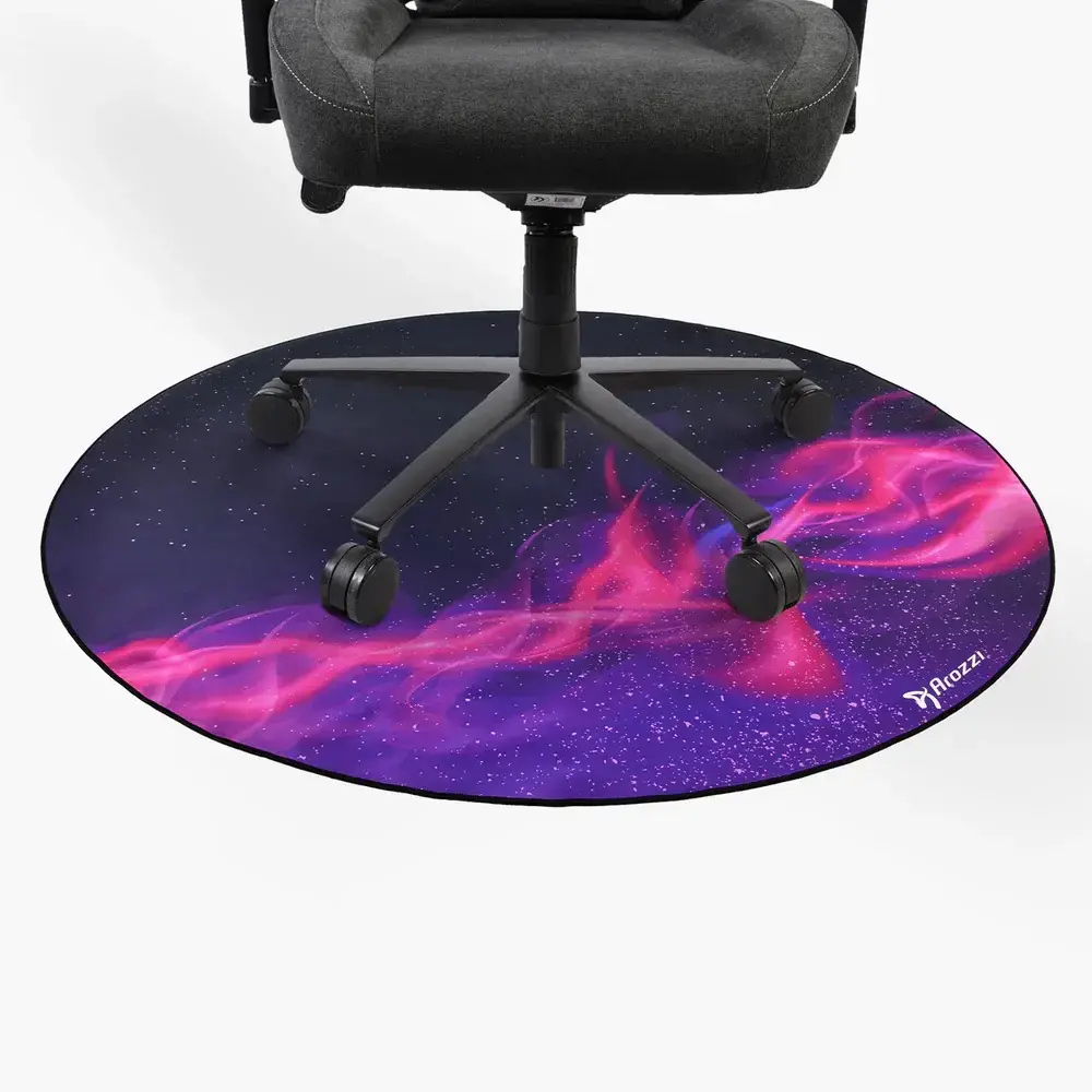 Arozzi Zona Round Floor Pad — Purple Galaxy Photo 3