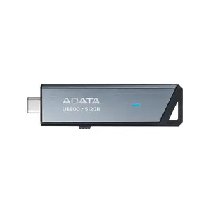 USB флеш-накопитель ADATA UE800 512ГБ USB Type-C 3.2 Gen 2 Серебристый