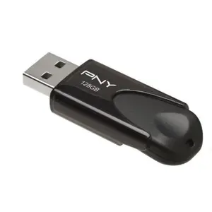 USB zibatmiņa PNY Attaché 4 128GB USB 2.0 Type-A melna