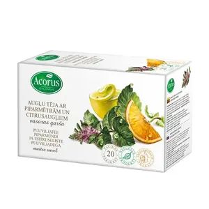 Herbitum herbal tea Mint and Lemon - 20 bags × 2.5 g infusion sachets