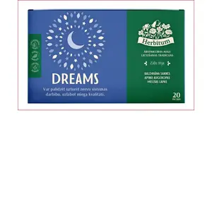 Herbitum herbal tea sachets Dreams 1.5 g, pack of 20 – loose infusion bags
