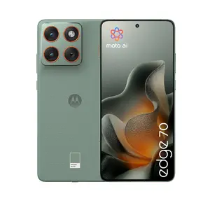 Смартфон Motorola edge 70 6.7" Dual SIM 5G, Qualcomm Snapdragon, 12 ГБ ОЗУ, 512 ГБ, 4800 мА·ч, IP68/IP69, зелёный