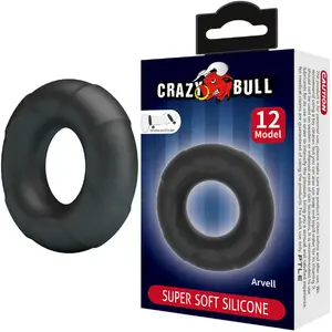 Silikona gredzens Crazy Bull ARVELL modelis 12 D-243832 — silikons, universāls izmērs