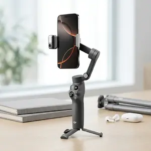 Стабилизатор для смартфона DJI Osmo Mobile 8, черный, аккумулятор 3350 мАч