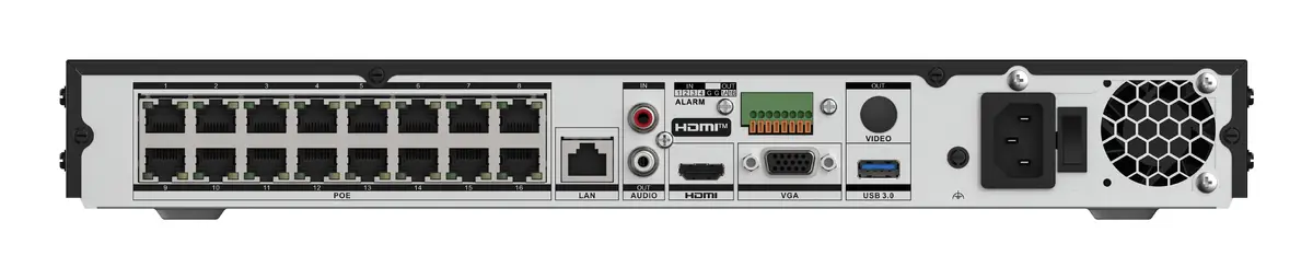 Tīkla video ierakstītājs Hikvision DS-7616NXI-I2/16P/VPRO Photo 5