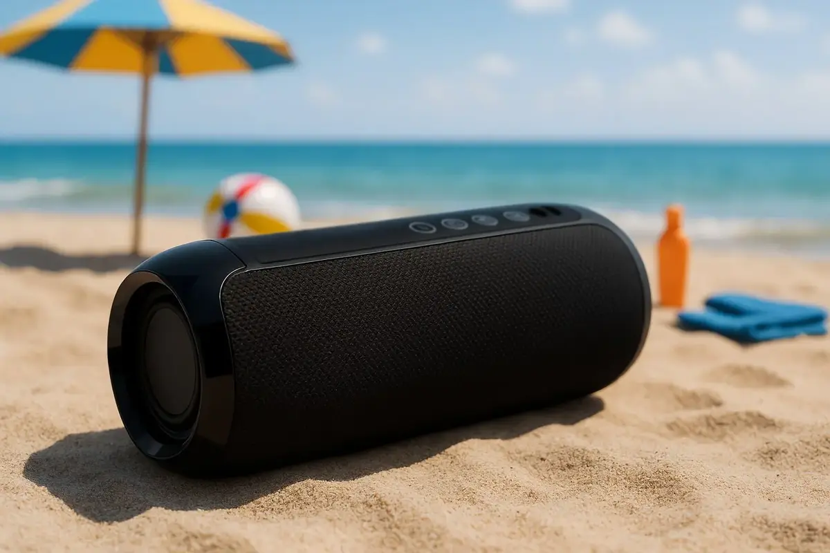 SQUEAK SQ1008 портативная Bluetooth стереоколонка Photo 11