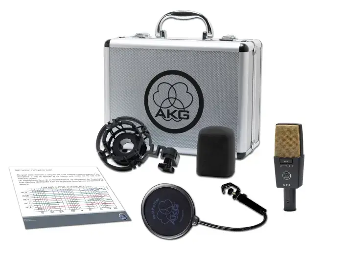 Skatu mikrofons AKG C414 XLII Photo 2