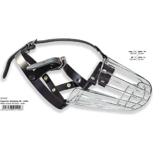 Dog Metal Muzzle DINO Dino 4a Collie — durable metal construction, adjustable straps